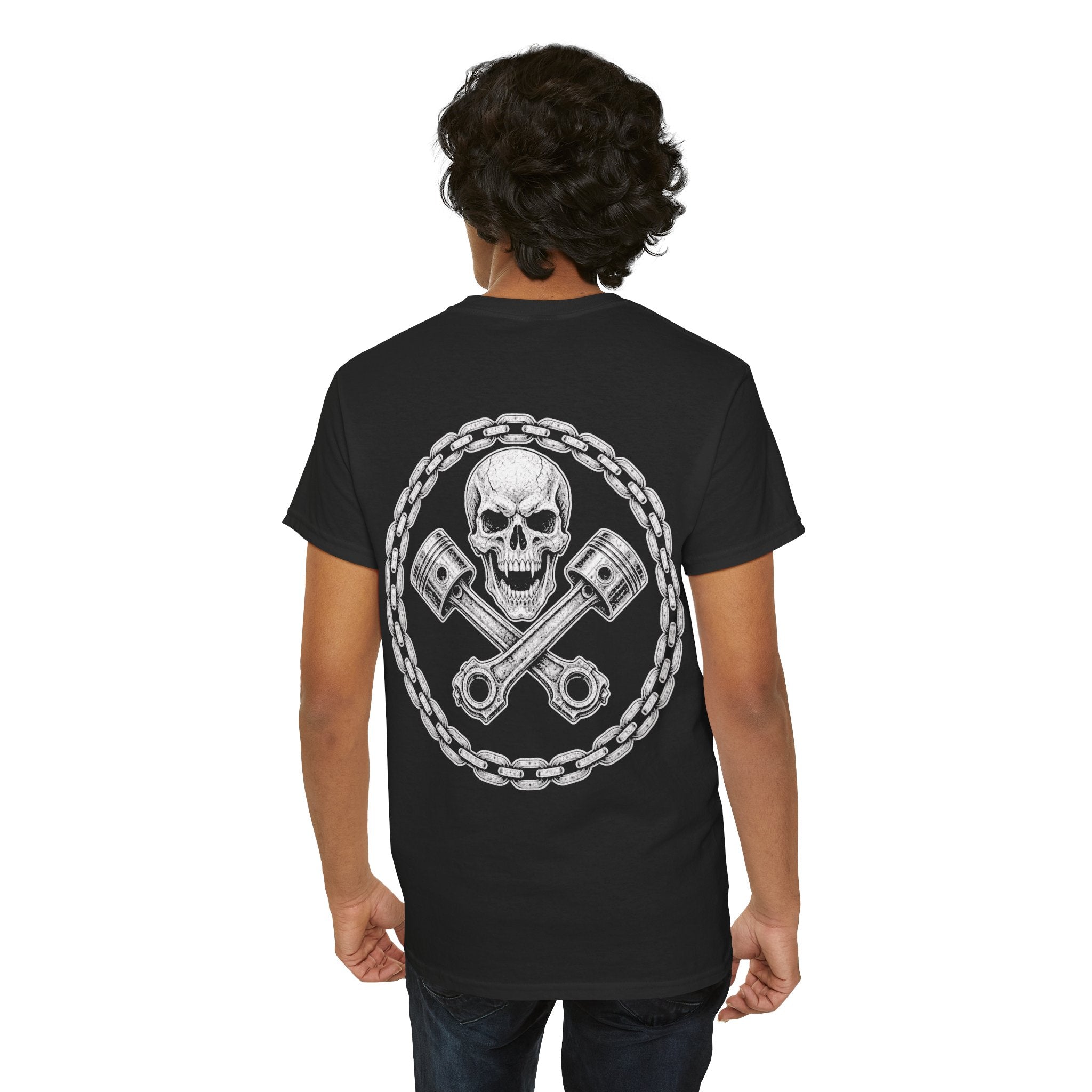 Piston Skull T-Shirt