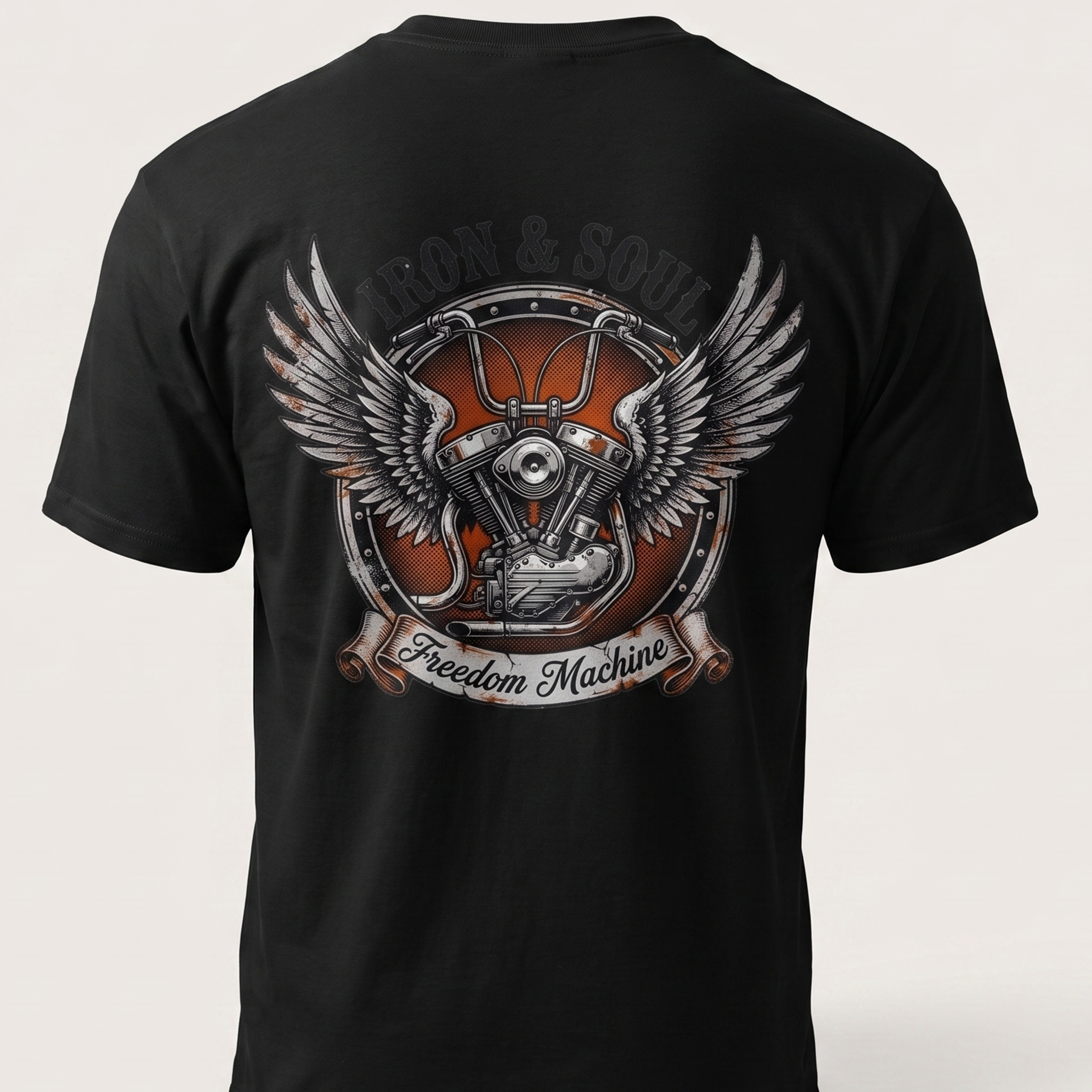 Iron & Soul T-Shirt back print