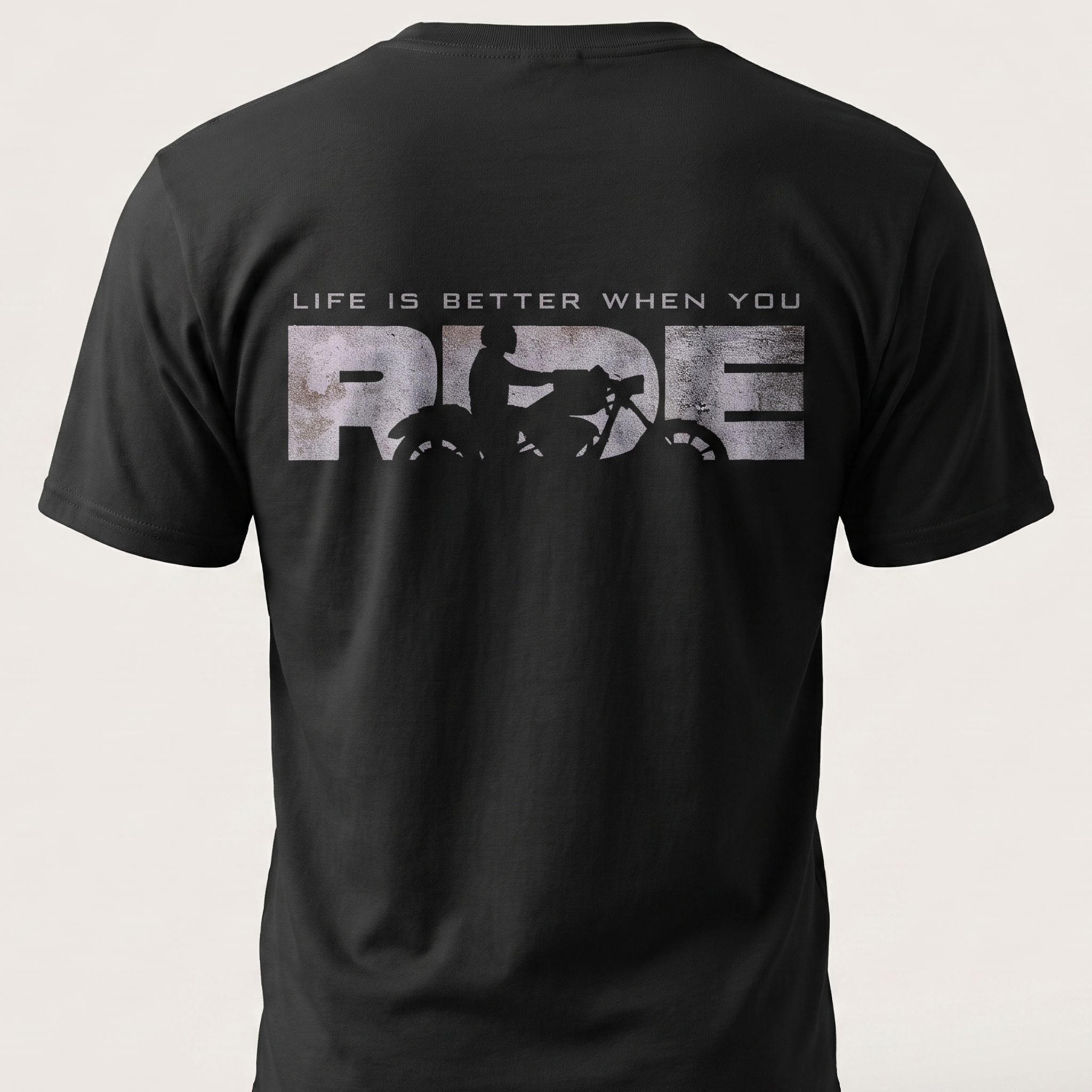 Life Is Better WYR T-Shirt back print