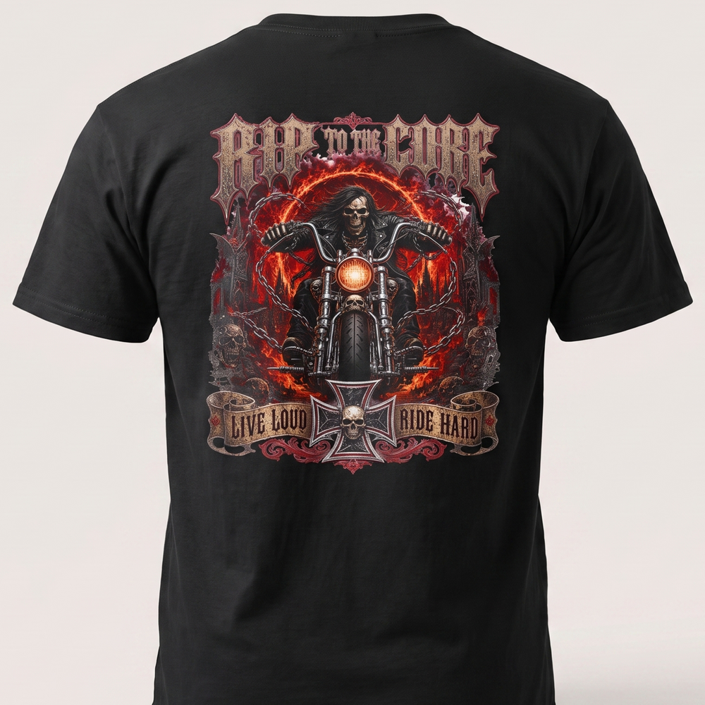 Rip To The Core T-Shirt back print
