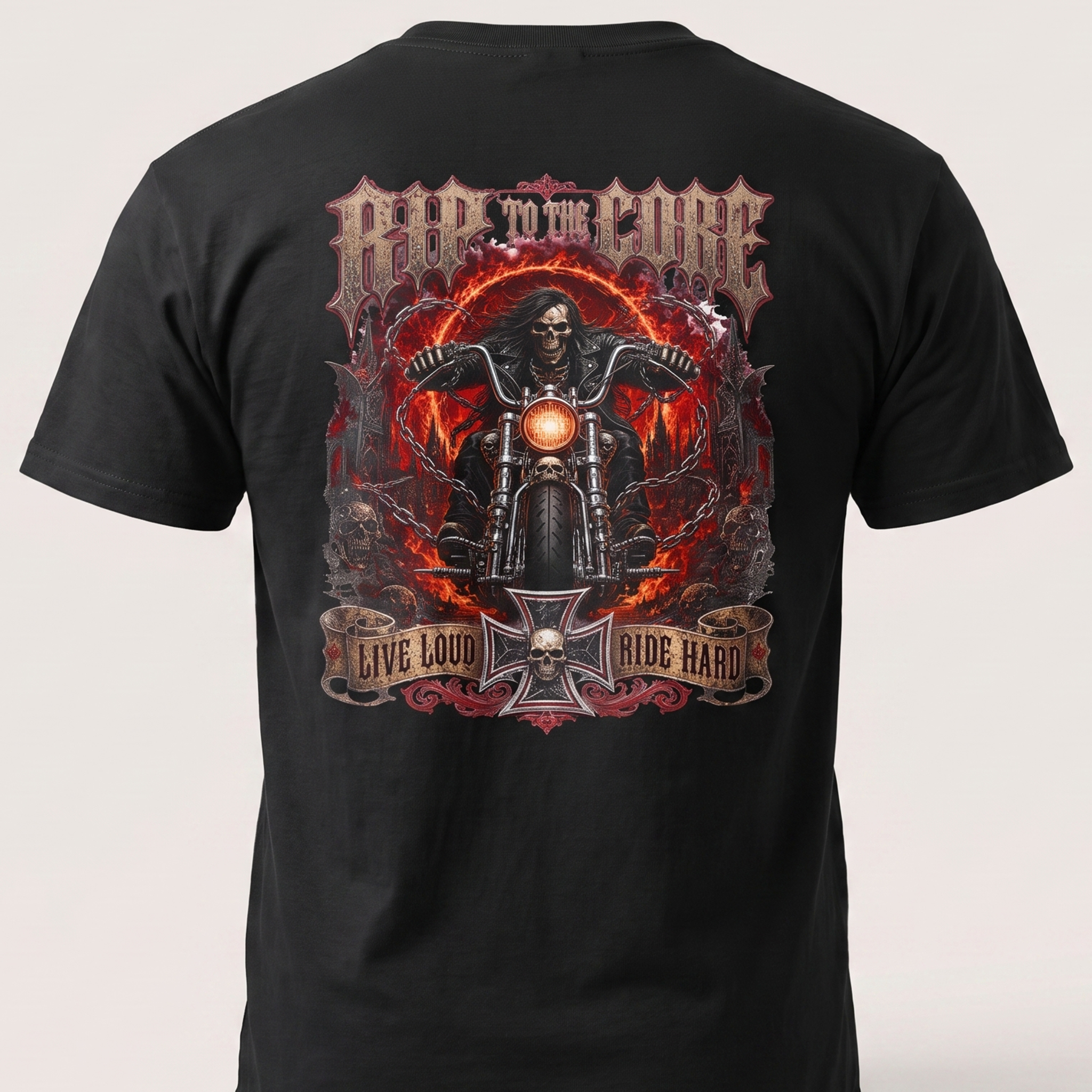 Rip To The Core T-Shirt back print
